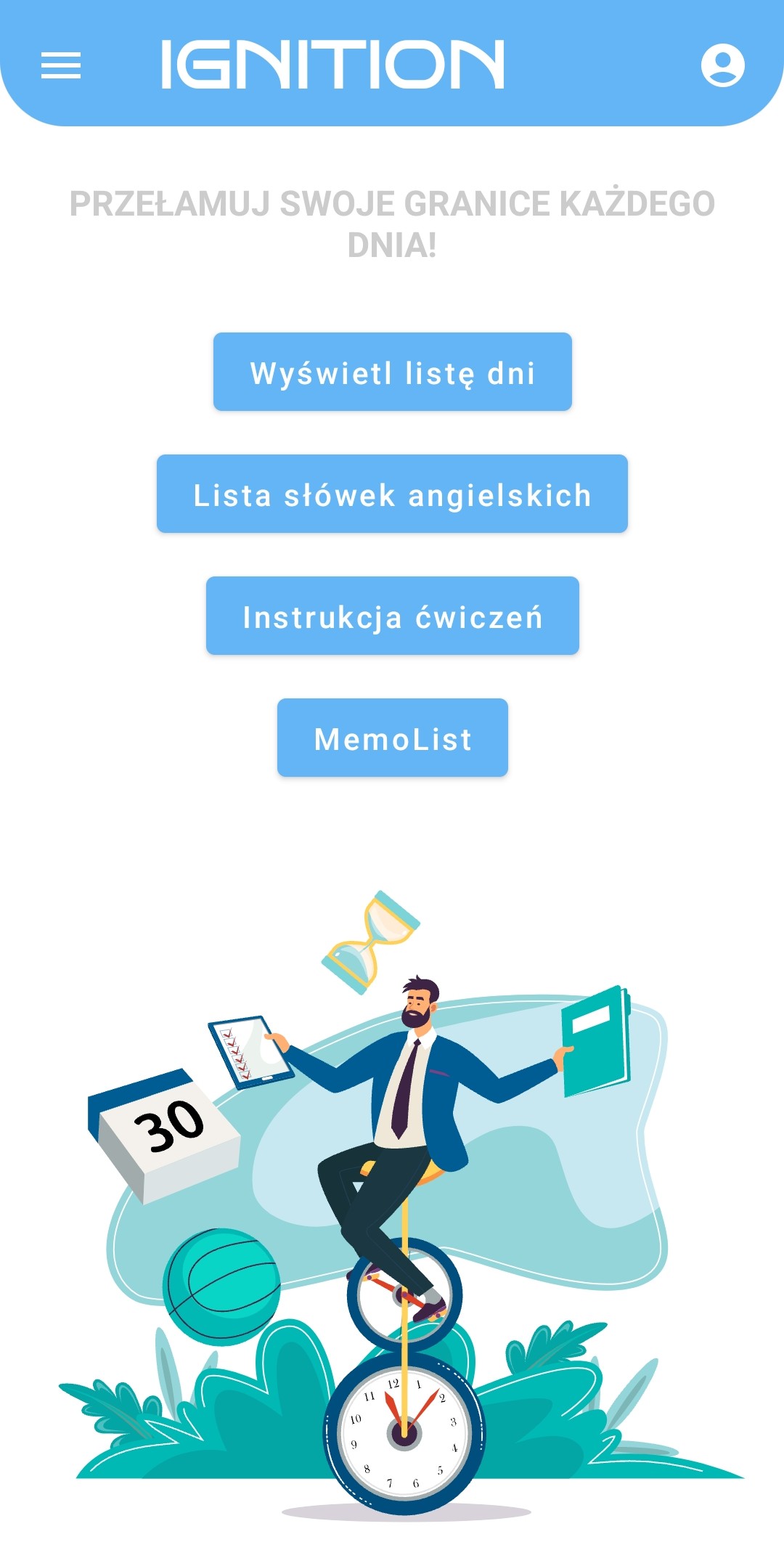 Zrzut ekranu Ignition
